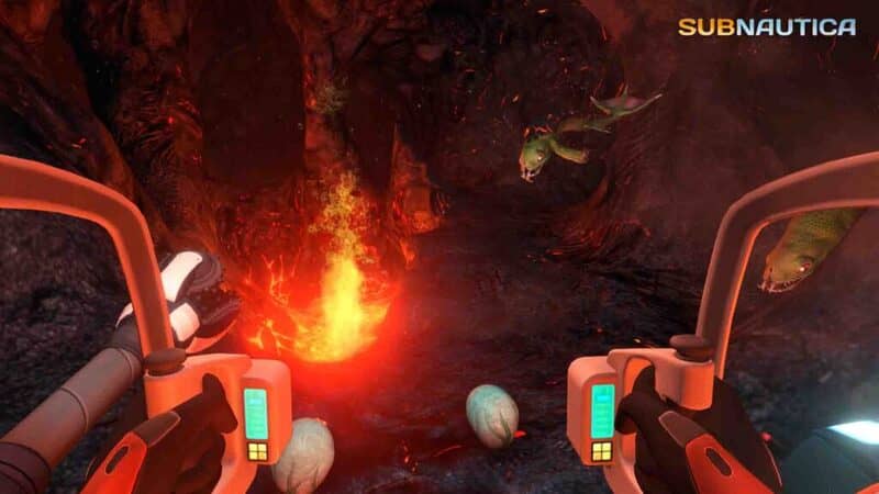 "Sinh vật biển trong Subnautica" "Khám phá sinh vật kỳ lạ trong Subnautica"