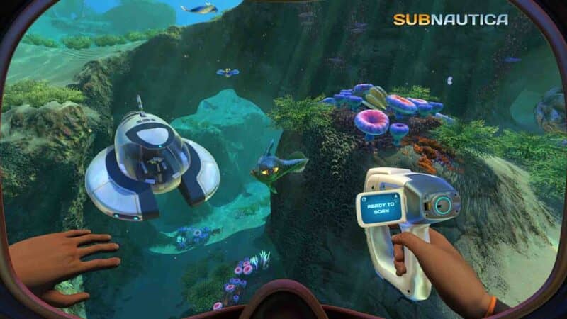 "Căn cứ sinh tồn trong Subnautica" "Xây dựng căn cứ dưới nước trong Subnautica"