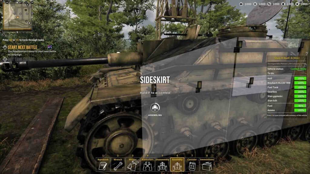 Chế độ chơi co-op trong Tank Squad Tank Squad - Hợp tác chiến đấu co-op 4 người