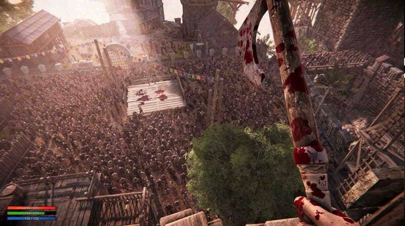 "Gameplay The Black Masses chiến đấu sinh tồn" "Gameplay The Black Masses với cảnh chiến đấu sinh tồn đầy kịch tính"