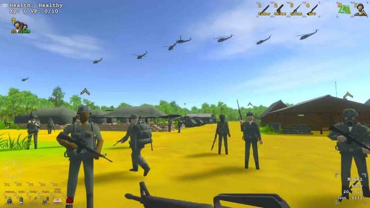 Gameplay Vietnam War - Bắn súng chiến thuật Trận chiến ác liệt trong rừng rậm Việt Nam