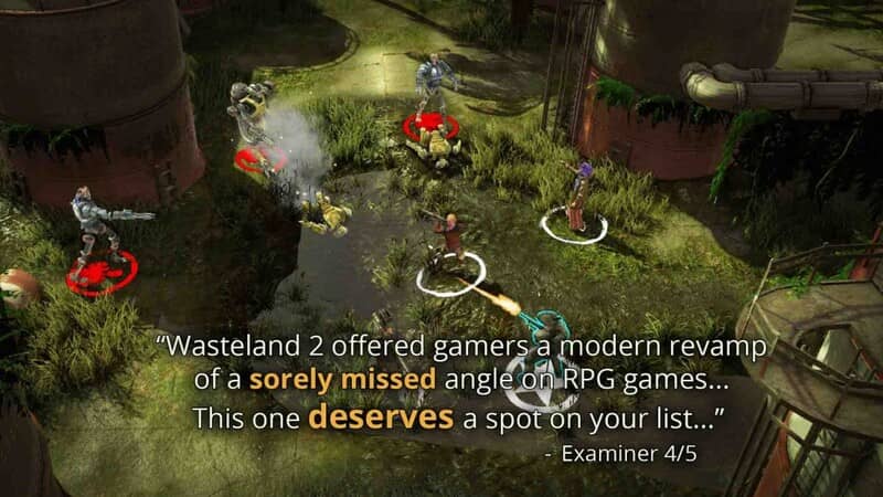 "Bối cảnh hậu tận thế chi tiết trong Wasteland 2 Directors Cut Digital Deluxe Edition" "Môi trường hậu tận thế trong Wasteland 2 Directors Cut Digital Deluxe Edition"