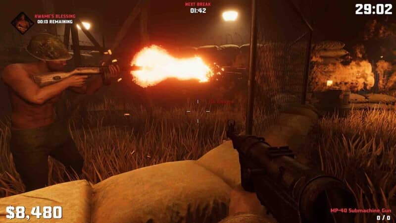 Trải nghiệm chiến đấu với vũ khí Thế chiến II trong Zombie Outbreak 1942 Sử dụng vũ khí cổ điển để tiêu diệt zombie - Zombie Outbreak 1942