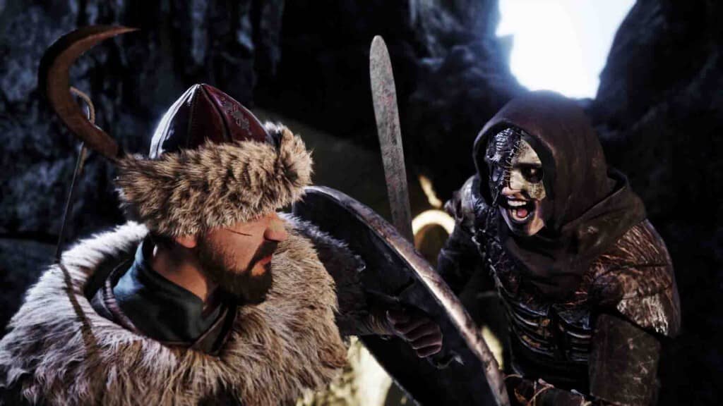 Castle Battle Ertugrul of Ulukayin Cảnh Ertugrul chặt chém quân địch trong lâu đài