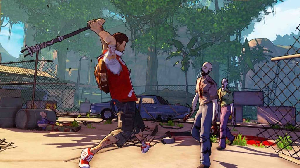Gameplay hành động sinh tồn Escape Dead Island – Combat Cliff Calo chiến đấu với zombie trong Escape Dead Island