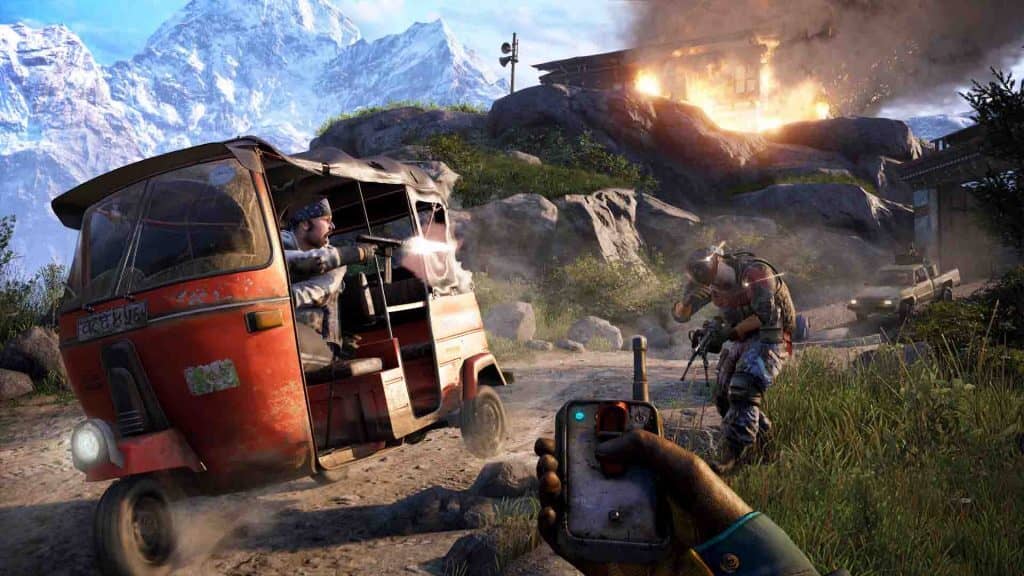 Gameplay bắn súng Far Cry 4 Gold Edition Pha chiến đấu mãn nhãn trong Far Cry 4 Gold