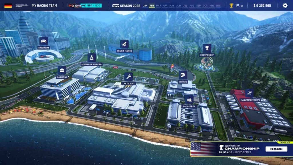Nâng cấp xe và chiến lược đua trong GT Manager Gameplay GT Manager - Nâng cấp xe và chiến lược đua chuyên nghiệp