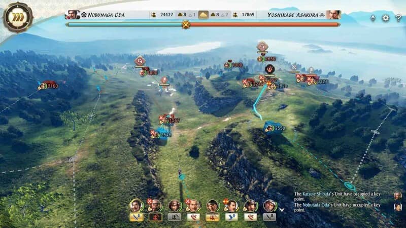 Nobunaga’s Ambition Awakening trận đánh Sengoku Trận chiến thời Chiến Quốc Nhật Bản trong Nobunaga’s Ambition