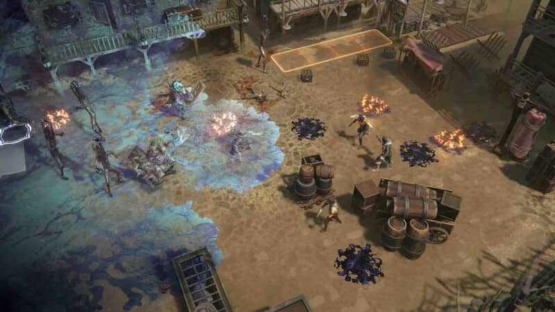 Ảnh game Nightmare Frontier – đồ họa ma mị" "Hình ảnh thực tế cảnh game Nightmare Frontier"