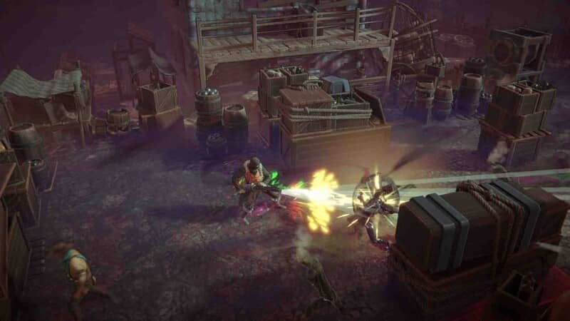 "Nightmare Frontier giao diện chiến đấu – tactical looter" "Giao diện chiến đấu trong Nightmare Frontier"