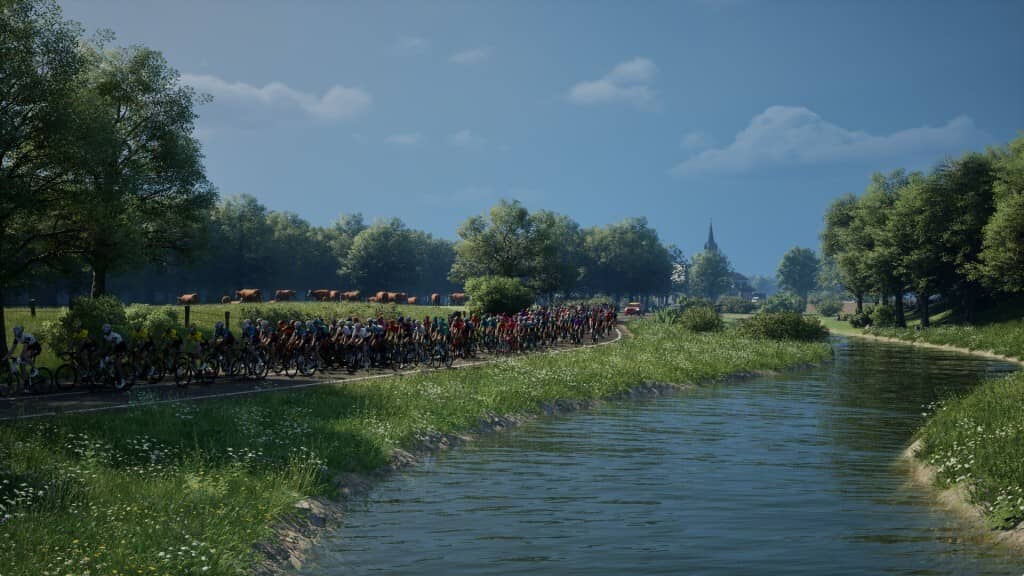 Giao diện quản lý đội đua trong Pro Cycling Manager 25 Giao diện người chơi trong Pro Cycling Manager 25 - Quản lý và theo dõi