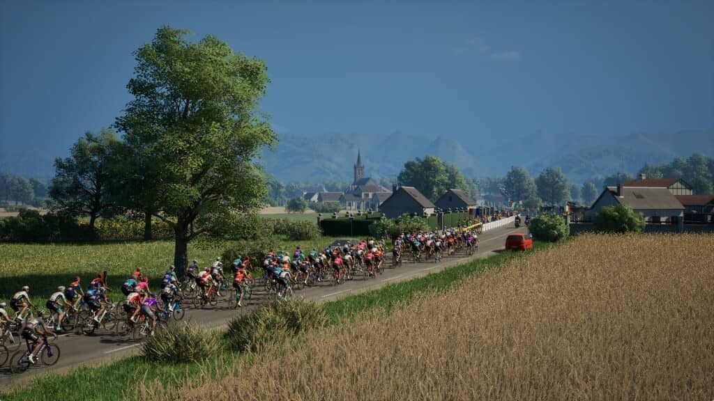 Hình ảnh đồ họa thực tế trong Pro Cycling Manager 25 Đồ họa chân thực trong Pro Cycling Manager 25 - Đua xe đạp mô phỏng