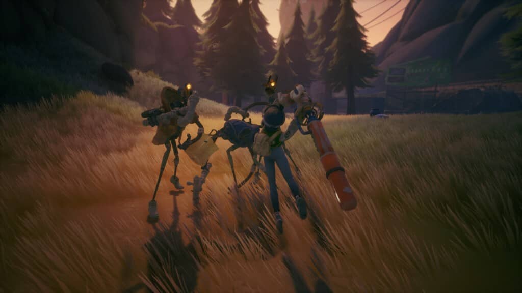 Gameplay Robots at Midnight – Kỹ năng The MITT Zoe sử dụng kỹ năng The MITT gauntlet né đạn và phản công