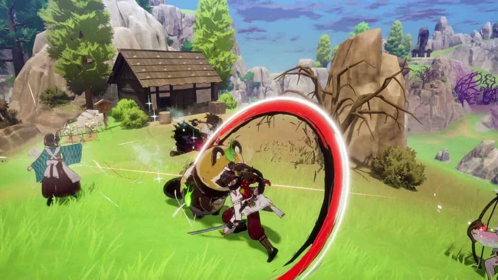 Chiến đấu hoành tráng - Rune Factory: Guardians of Azuma Hệ thống chiến đấu hoành tráng trong Rune Factory: Guardians of Azuma
