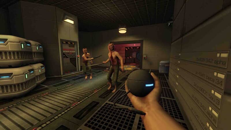 Chống lại quái vật đột biến trên tàu Von Braun Chiến đấu trong System Shock 2 Remastered
