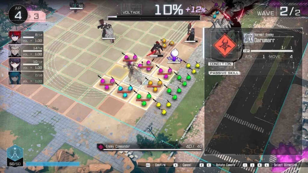 THE HUNDRED LINE LAST DEFENSE ACADEMY Gameplay Hành Động Cảnh chiến đấu kịch tính trong THE HUNDRED LINE LAST DEFENSE ACADEMY