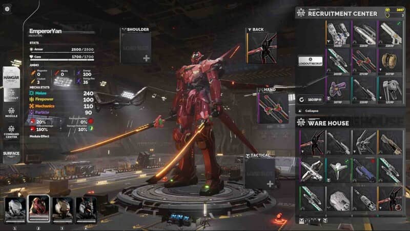 Cá nhân hóa Mech của bạn trong Death Ring Second Impact: Tự tay lắp ráp để tạo ra cỗ máy hủy diệt độc nhất vô nhị! tùy chỉnh mech death ring second impact, nâng cấp vũ khí, giáp trụ mạnh mẽ