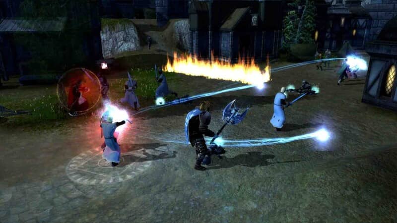 Chiến đấu phép thuật trong Neverwinter Nights 2 Enhanced Edition Neverwinter Nights 2 Enhanced Edition - Cảnh chiến đấu phép thuật gay cấn