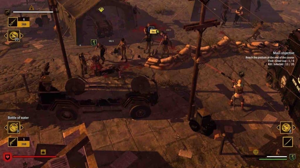 Gameplay How to Survive 2: Xây dựng và phòng thủ căn cứ trước sự tấn công của zombie