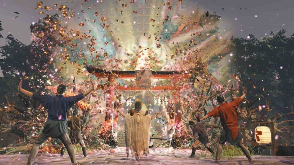 Nghi lễ thanh tẩy tại đền thờ trong Kunitsu-Gami Nghi lễ thanh tẩy Kunitsu-Gami Path of the Goddess
