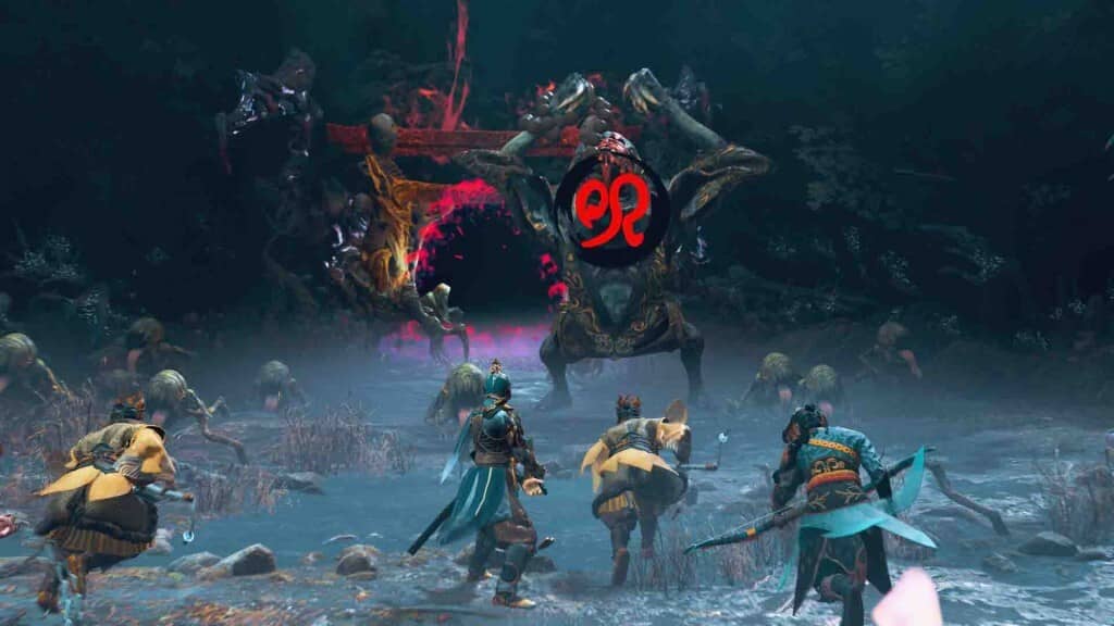Cuộc chiến chống lại Seethe trong Kunitsu-Gami Path of the Goddess Chiến đấu với quái vật Seethe Kunitsu-Gami