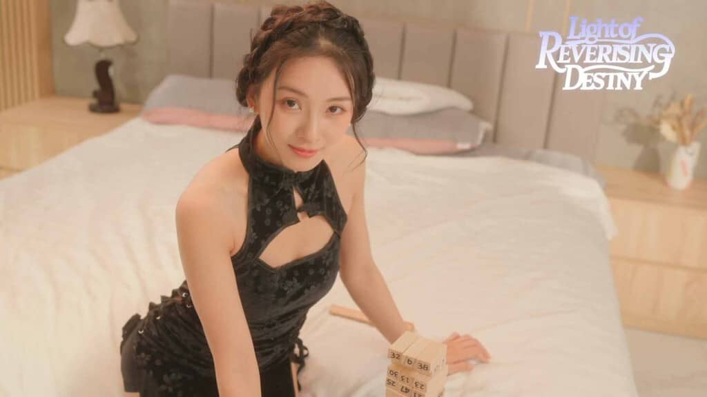 Light of Reversing Destiny - Hình ảnh gameplay chân thực với diễn viên Gameplay Light of Reversing Destiny - Nữ diễn viên chính trong cảnh game FMV