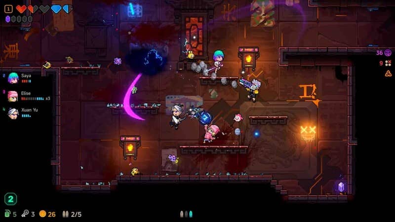 Neon Abyss 2 Chế Độ Nhiều Người Chơi: Cùng bạn bè đối mặt với thử thách điên cuồng. Neon Abyss 2 кооператив: Bốn người chơi cùng nhau "quẩy" tung sàn trong màn hành động nghẹt thở tại TmhGames.