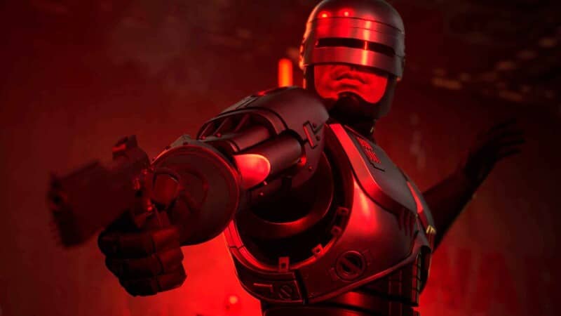 Những pha hành động nghẹt thở trong RoboCop Rogue City RoboCop Rogue City cảnh hành động chiến đấu