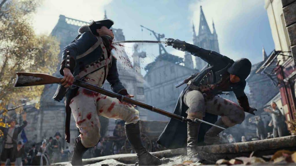 assassins creed unity chien dau