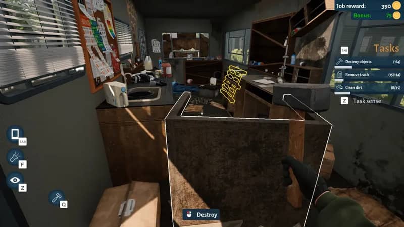 Bus Flipper Renovator Simulator – Trải nghiệm chi tiết từ việc dọn dẹp đến sửa chữa chuyên sâu Nhiệm vụ dọn dẹp nội thất xe buýt trong Bus Flipper Renovator Simulator – Loại bỏ rác thải và làm sạch
