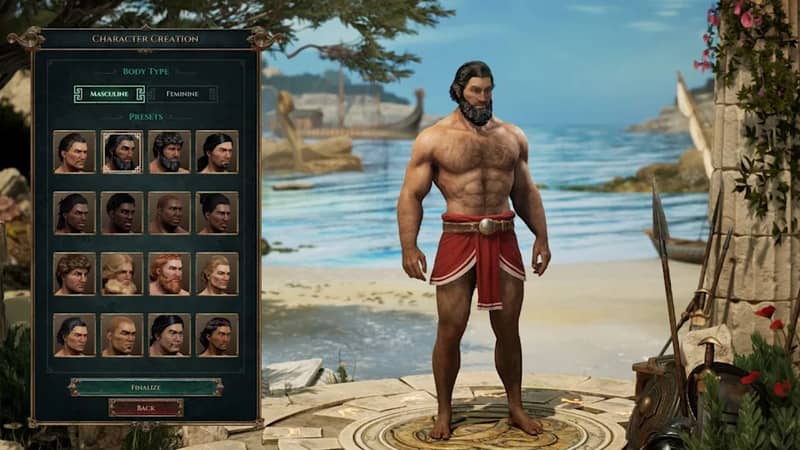 Tùy biến anh hùng của bạn trong Titan Quest II Titan Quest II - Tạo nhân vật - Tùy chỉnh anh hùng