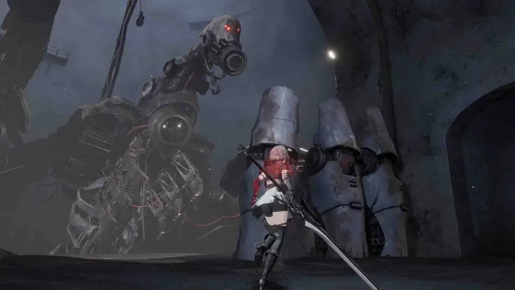 Trận chiến với Boss máy móc khổng lồ trong hầm ngầm AI LIMIT