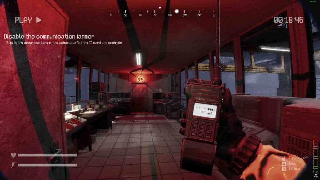 BodyRecords gameplay trong nhà, nhiệm vụ vô hiệu hóa bộ gây nhiễu, cầm bộ đàm
