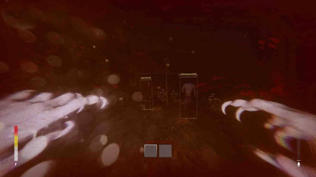 Trải nghiệm đáng sợ: Gameplay Deadly Quiet góc nhìn quái vật, móng vuốt sắc nhọn! Deadly Quiet góc nhìn thứ nhất, tay quái vật có móng vuốt, săn lùng người chơi