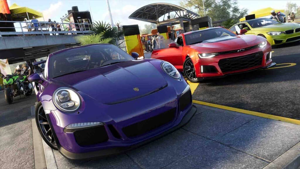 Siêu xe Porsche và Chevrolet trong phân khúc Street Racing của The Crew 2