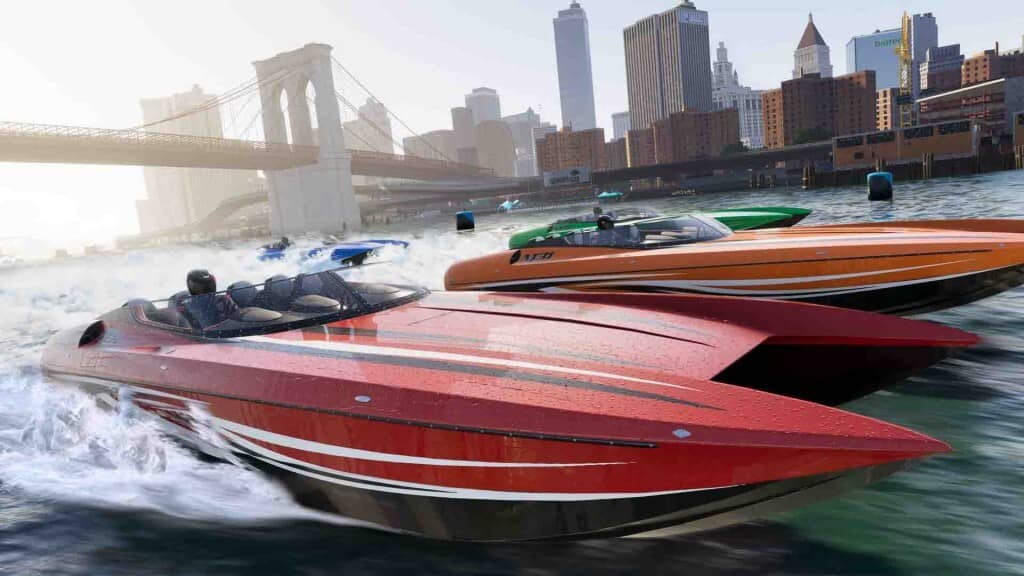 Powerboat The Crew 2 đua thuyền máy tốc độ cao trên sông New York