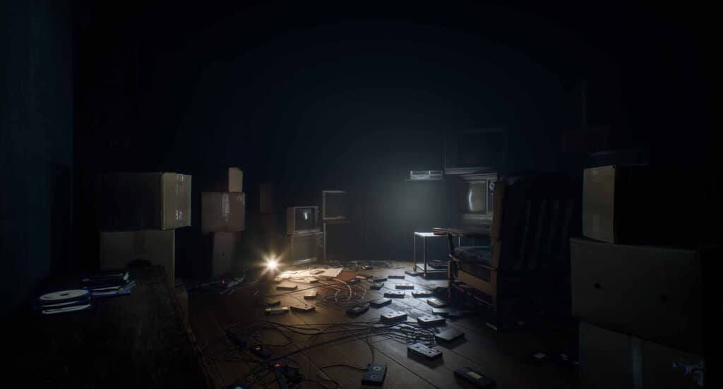 Căn phòng tối tăm AILA TV cũ hộp