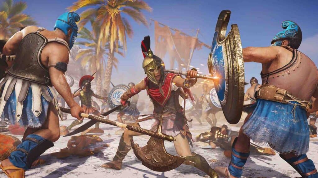 Chế độ Conquest Battle trong Assassin's Creed Odyssey Việt Hóa