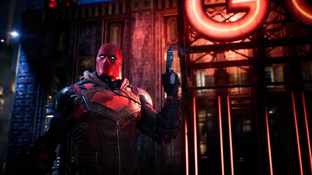 Red Hood Jason Todd trong game Gotham Knights