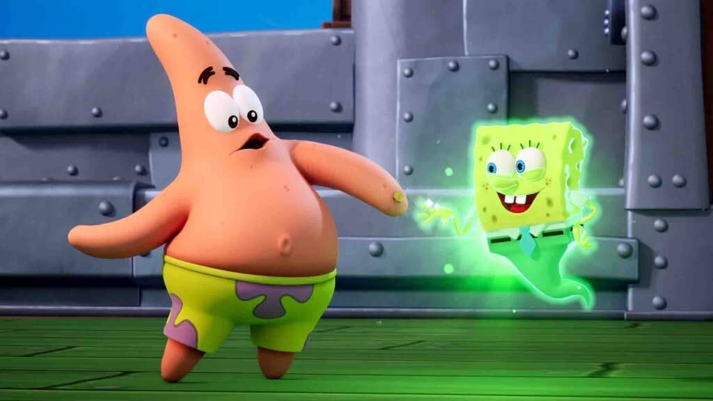 Spongebob Titans of the Tide Ghost Patrick Star