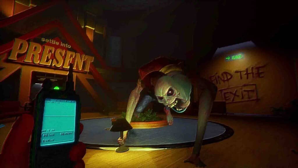 Storebound: Quái vật bò 4 chân đáng sợ tại khu vực "PRESENT" storebound quái vật bò 4 chân ở khu vực PRESENT