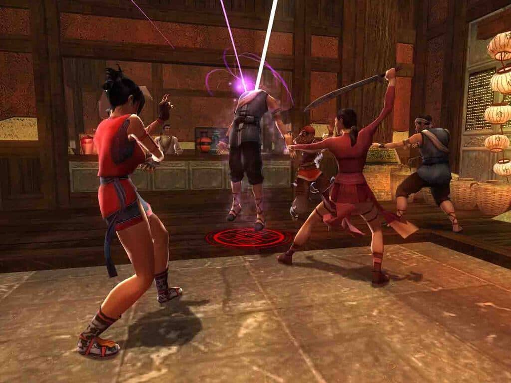 Kỹ năng phép thuật rực rỡ trong game Jade Empire Special Edition