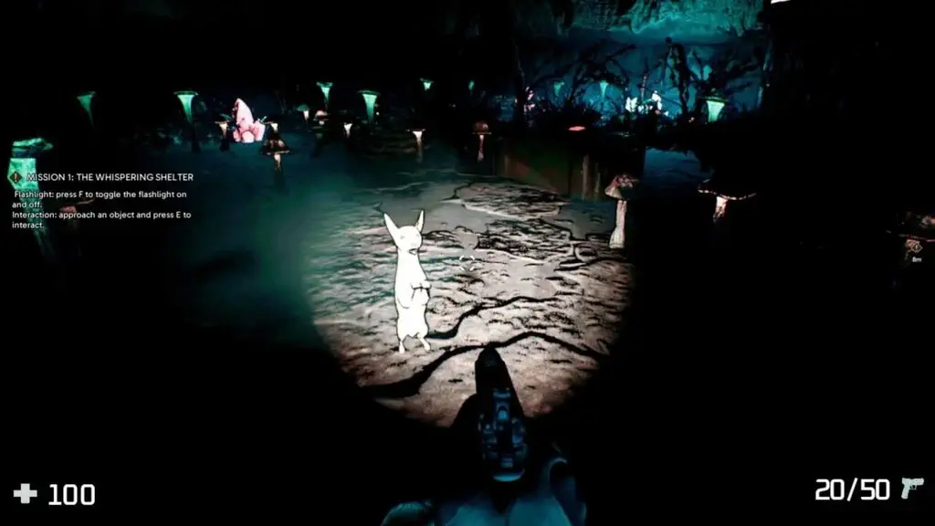 Sinh vật nhỏ màu trắng trong hang động Kellan Graves Fallen