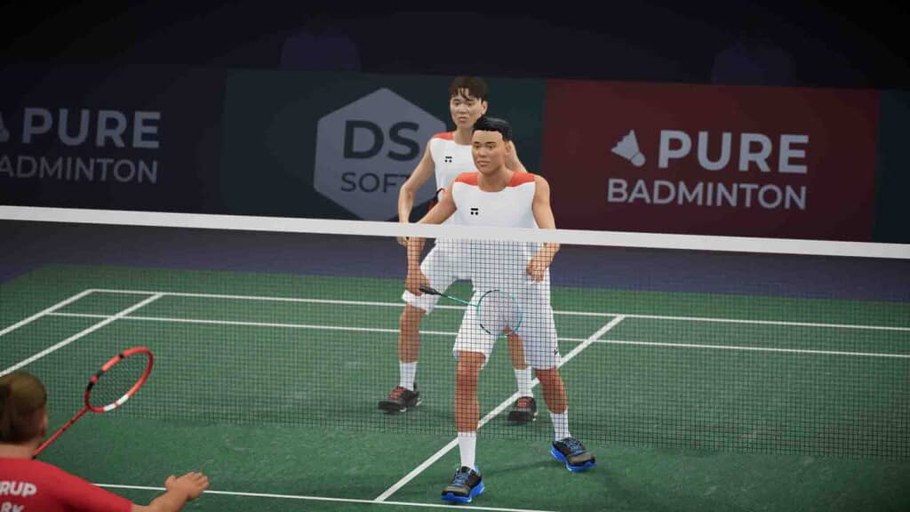 pure-badminton-gameplay-doubles Gameplay Pure Badminton đánh đôi nam cận cảnh