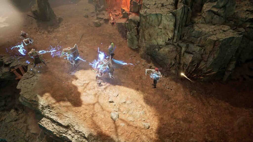 Gameplay chiến đấu Rise Again kịch tính