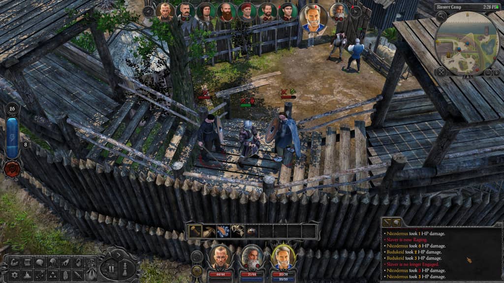 Swordhaven Iron Conspiracy Combat Hệ thống chiến đấu party-based trong Swordhaven Iron Conspiracy