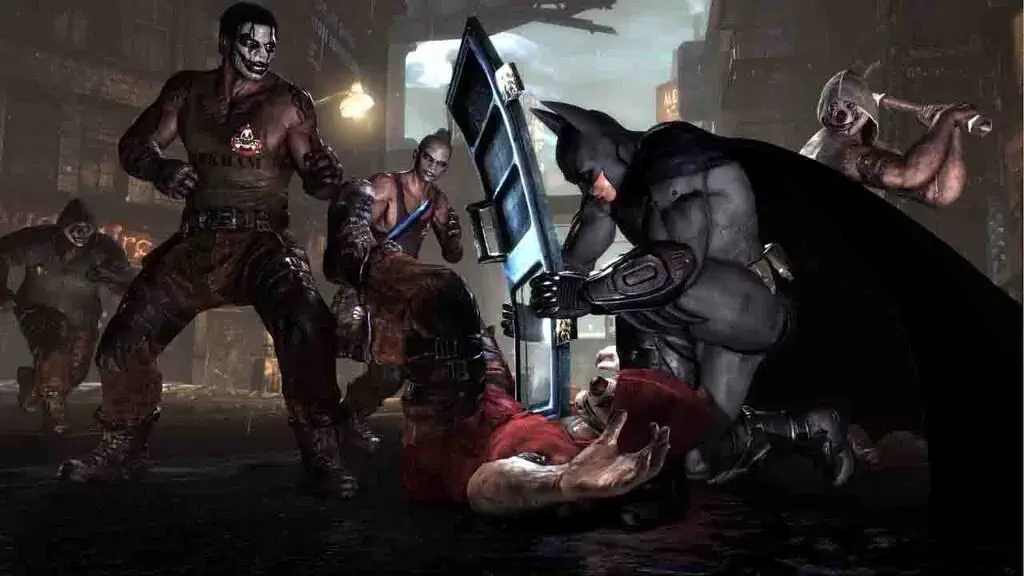 Cuộc đối đầu giữa Batman và Harley Quinn trong Batman Arkham City Game of the Year Edition