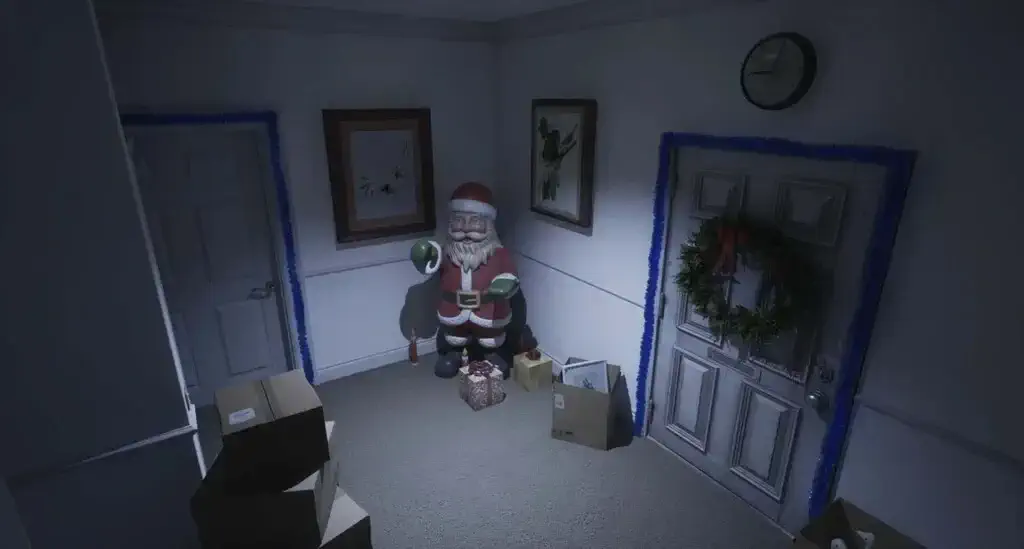 Gameplay Nightbell cảnh sảnh nhà trang trí Noel rùng rợn
