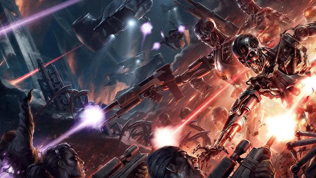 Cuộc chiến khốc liệt giữa quân kháng chiến và đội quân Terminator T-800