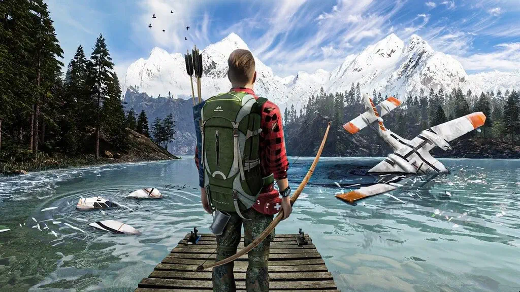 Nhan vat cam cung ten canh may bay roi The Gold River Project